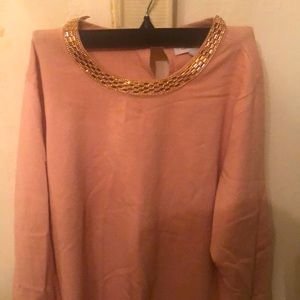 Pink sweater